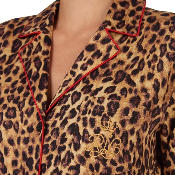 Ralph Lauren Other - Ralph Lauren Leopard Print Pajama Set